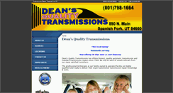 Desktop Screenshot of deans-quality-transmissions.com